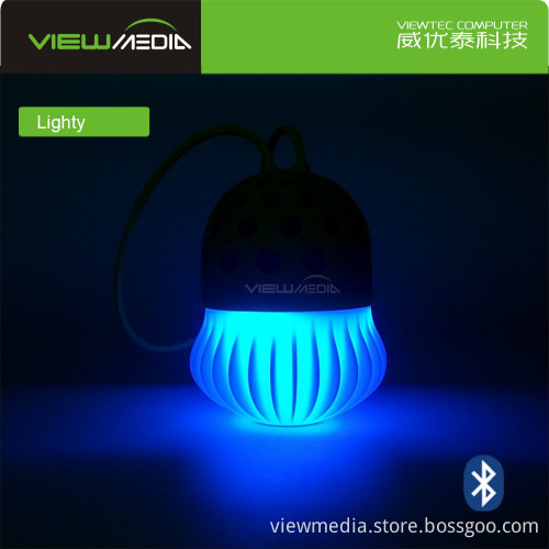 Halloween lantern night light pumpkin led wireless speaker Bluetooth 2016